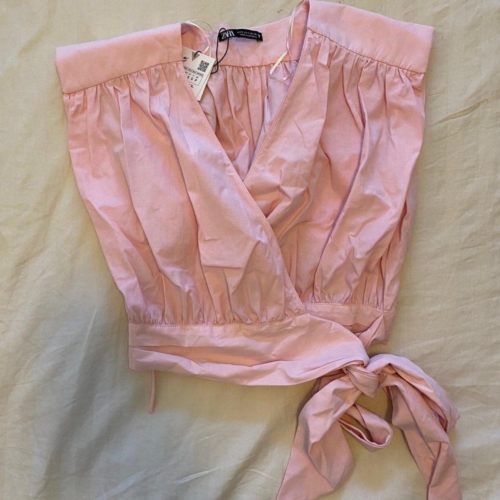 Zara Wrap Blouse